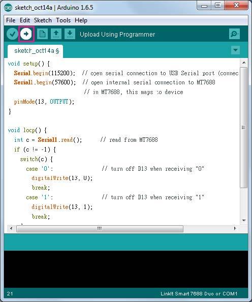 Файл:LinkIt Smart 7688 Duo Blink in arduino.jpg