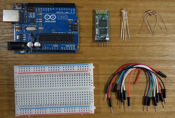 Файл:Android App – RGB LED with Arduino and Bluetooth parts 2.jpg
