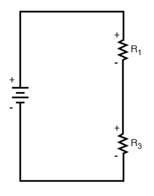 Рис. 4. Принципиальная укороченная электрическая схема, перерисованная в упрощённом виде.