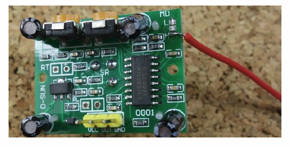 Файл:Pir motion sensor 3.3v pin soldering.PNG