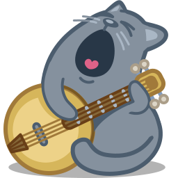 Файл:Cat-banjo-icon.png