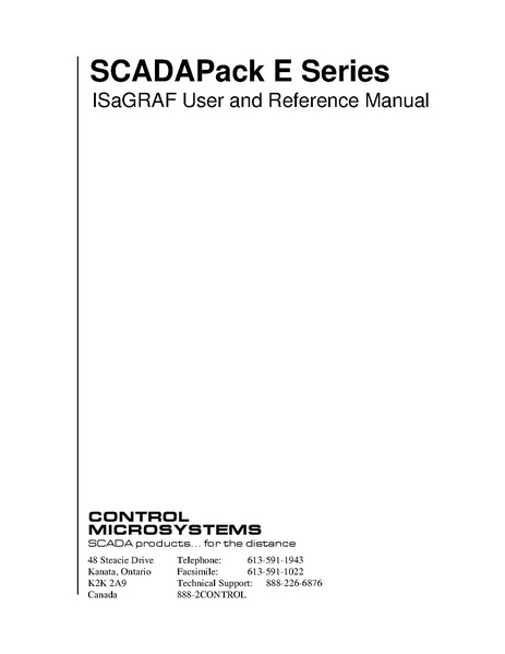 Файл:E Series ISaGRAF User and Reference Manual.pdf