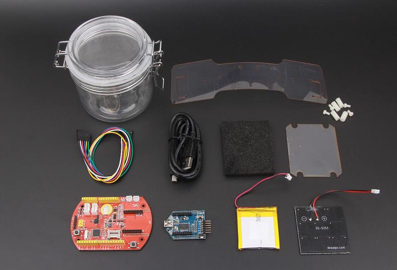 Файл:Seeeduino Stalker V3-Waterproof Solar Kit.JPG