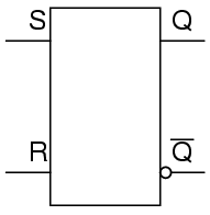 Рис. 5. Обозначение SR-защёлок на вентильных схемах.