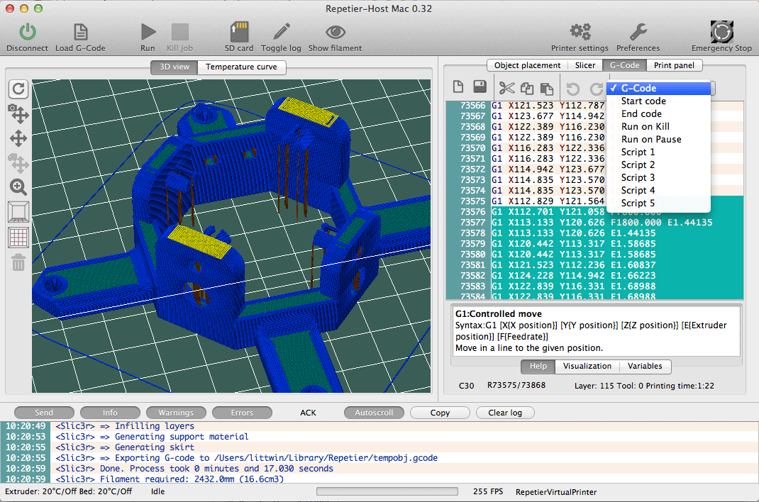  Repetier Host Mac G 