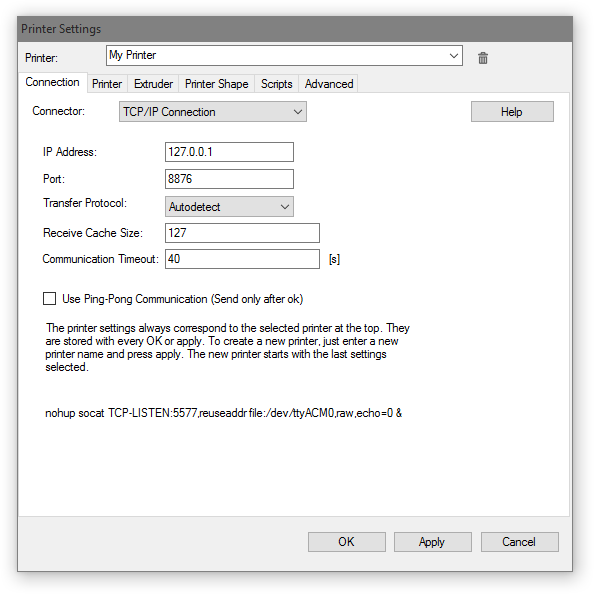Host подключение. Принтер TCP. TCP IP подключение для принтера. Cash select Printer настройка.