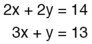 Рис. 19. Решим другую систему уравнения, чуть посложнее.