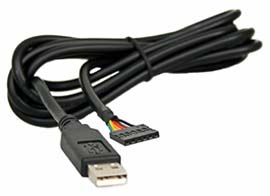 3,3-вольтовый FTDI-кабель; можно купить на Adafruit.com