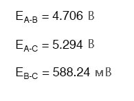 Файл:Найденные напряжения между точками A, B и C (вольты перевели в милливольты) 10 19122020 1915.jpg
