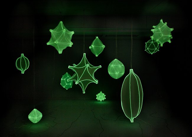 3D-печатные лампы – в темноте © treehugger.com