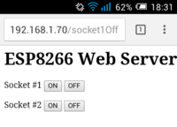 Веб-сервер с помощью ESP8266 и IDE Arduino