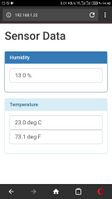 Отображение температуры и влажности на веб-странице при помощи прошивки NodeMCU