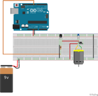 Управление DC-мотором при помощи Arduino