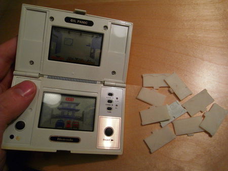 Изображение 3D-модели крышки батареи для игровой приставки Nintendo