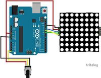 Гайд по использованию светодиодной матрицы MAX7219 с Arduino (плюс игра Pong)